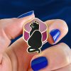 Erstwilder Enamel Pins | Le Chat Miaule Enamel Pin