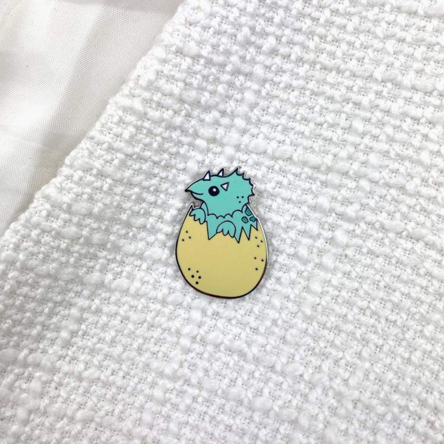 Erstwilder Enamel Pins | Cera Says Hello Enamel Pin