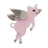 Erstwilder Brooches | Pigs Can Fly Brooch