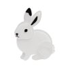 Erstwilder Brooches | Good Hare Day Brooch