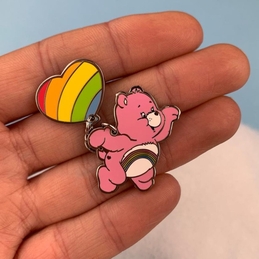 Erstwilder Enamel Pins | Cheer Bear In The Sky Enamel Pin