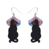 Erstwilder Earrings | Le Chat Miaule Drop Earrings