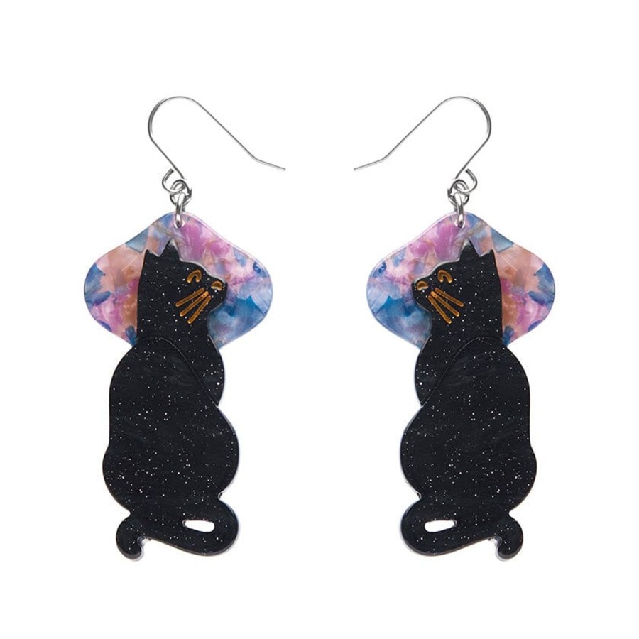 Erstwilder Earrings | Le Chat Miaule Drop Earrings