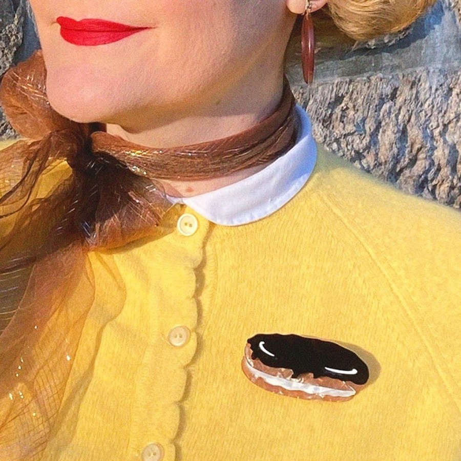 Erstwilder Brooches | Eclair Au Chocolat Brooch