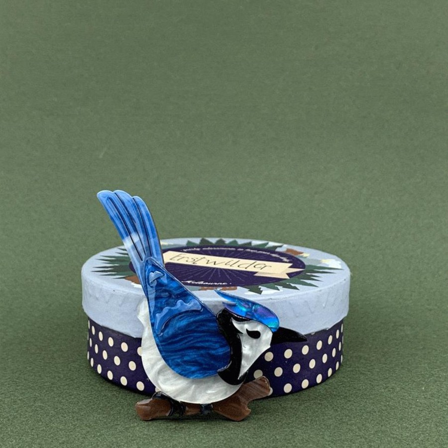 Erstwilder Brooches | The Blue Jay Way Brooch