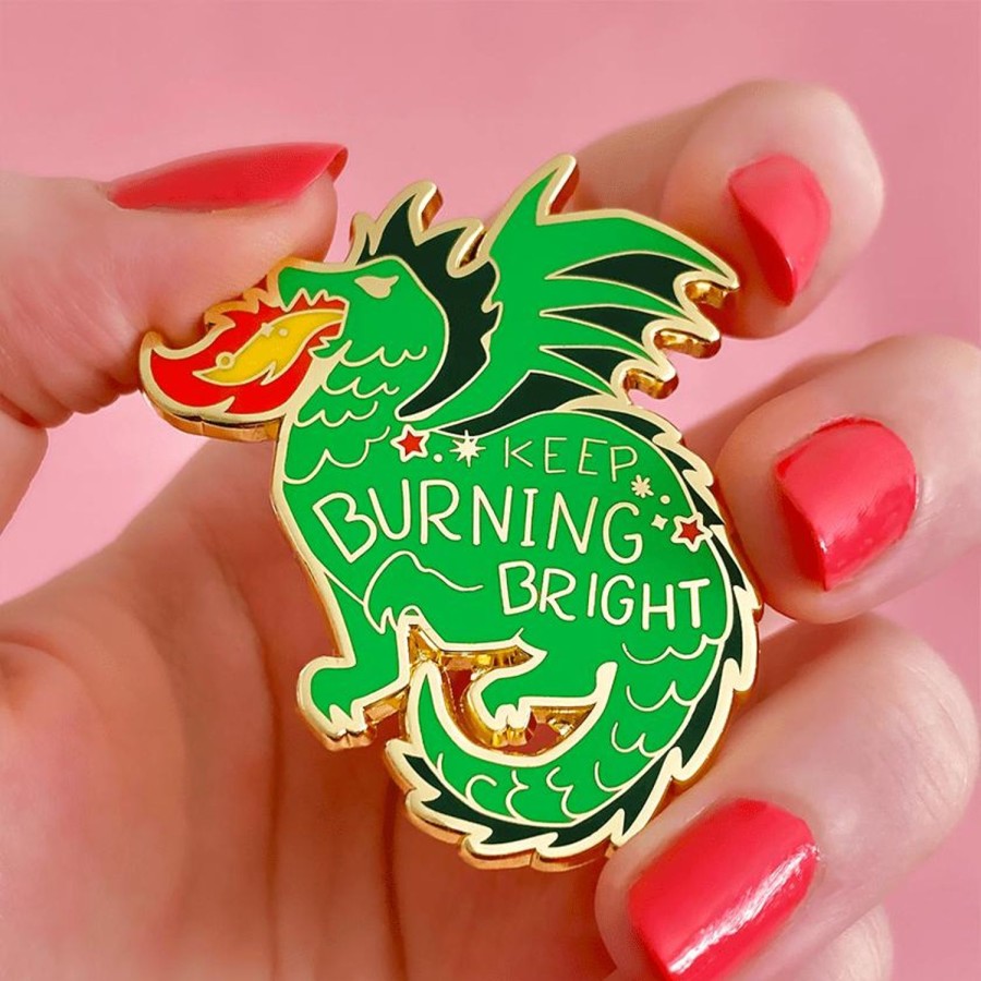 Erstwilder Enamel Pins | Keep Burning Bright Enamel Pin