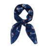 Erstwilder Scarves | Blue Jay Way Head Scarf Navy