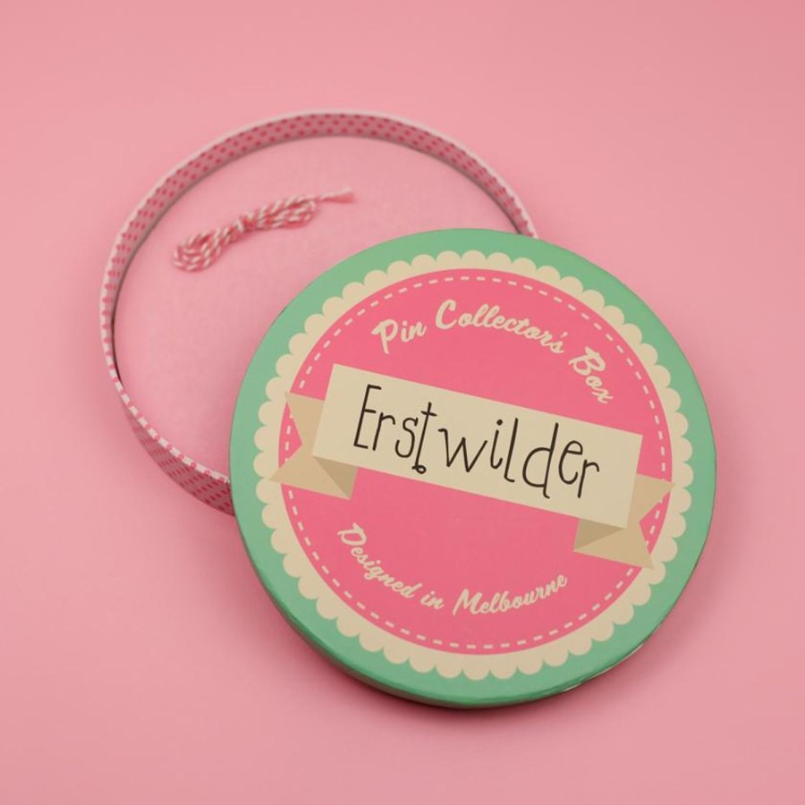 Erstwilder Components | Enamel Pin Collectors Box (Pink)