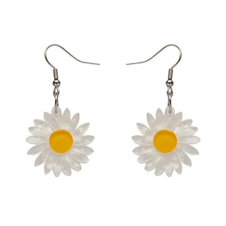 Erstwilder Earrings | She Loves Me Daisy Drop Earrings