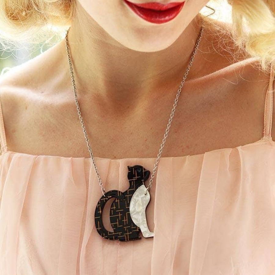 Erstwilder Necklaces | Purrfectly Content Cat Necklace