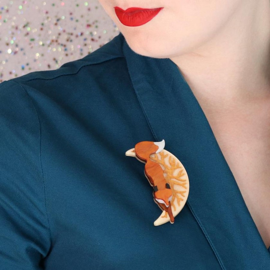 Erstwilder Brooches | The Prowling Fox Brooch