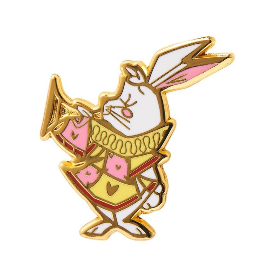 Erstwilder Enamel Pins | The White Rabbit Announces Enamel Pin