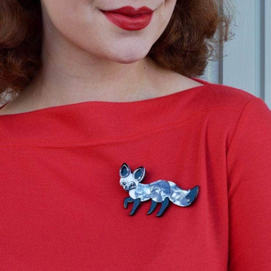 Erstwilder Brooches | Bat-Eared Bestie Fox Brooch