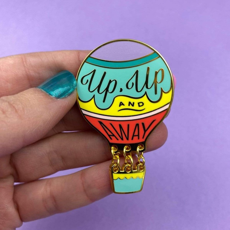 Erstwilder Enamel Pins | Up, Up And Away Enamel Pin