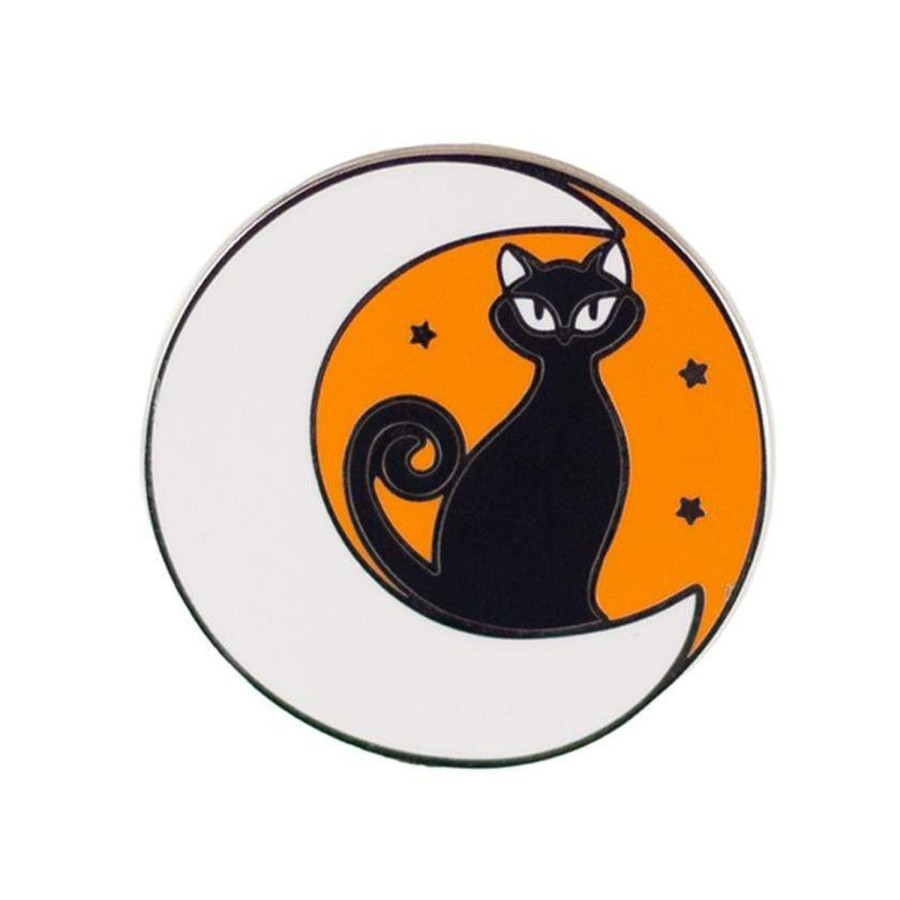 Erstwilder Enamel Pins | Cara The Halloween Kitty Enamel Pin