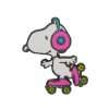 Erstwilder Enamel Pins | Snoopy On Skates Enamel Pin