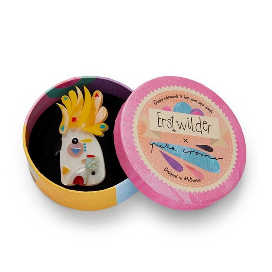 Erstwilder Brooches | The Comical Cockatoo