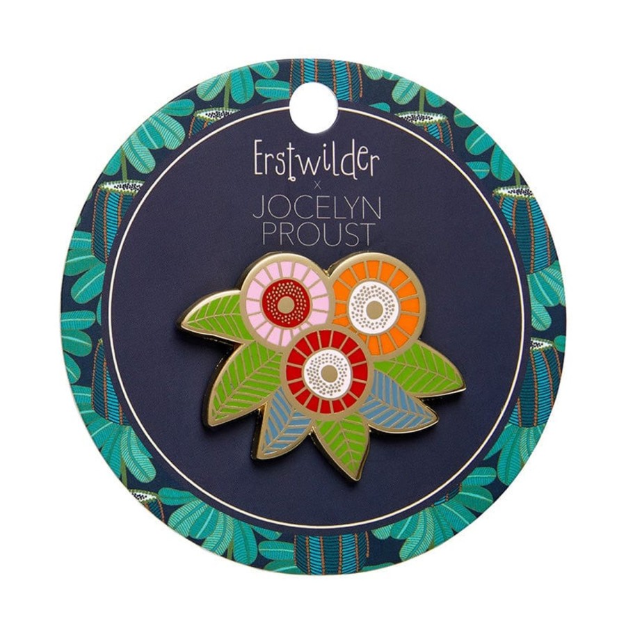 Erstwilder Enamel Pins | Brilliant Blossoms Flowering Gum Enamel Pin