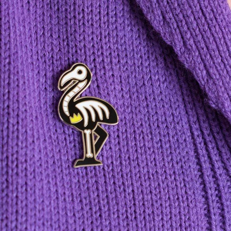 Erstwilder Enamel Pins | Franken-Flamingo Enamel Pin