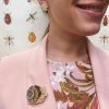 Erstwilder Brooches | Reticulated Rebel Mini Brooch