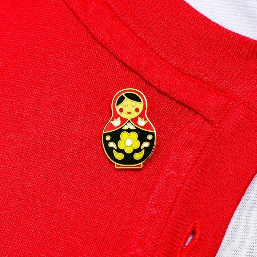 Erstwilder Enamel Pins | Matryoshka Memories Medium Enamel Pin