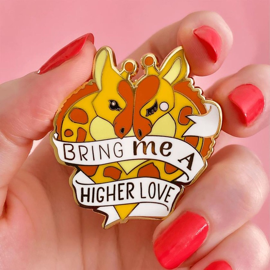 Erstwilder Enamel Pins | Bring Me A Higher Love Enamel Pin