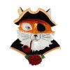 Erstwilder Brooches | The Cunning Captain Fox Brooch