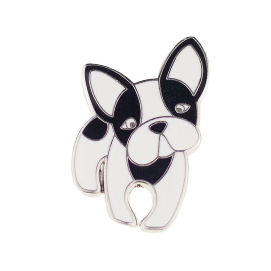 Erstwilder Enamel Pins | Fabian The French Bulldog Enamel Pin