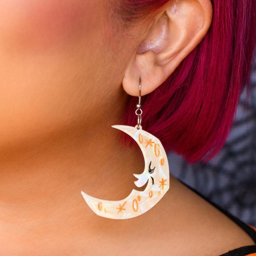 Erstwilder Earrings | Goodnight Moon Earrings