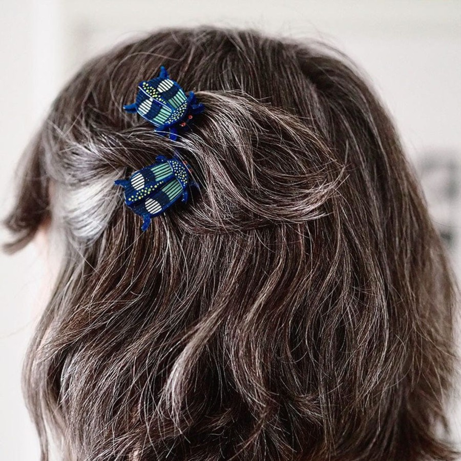 Erstwilder Hair Clips & Claws | A Jewel Among Beetles Hair Clips Set - 2 Piece