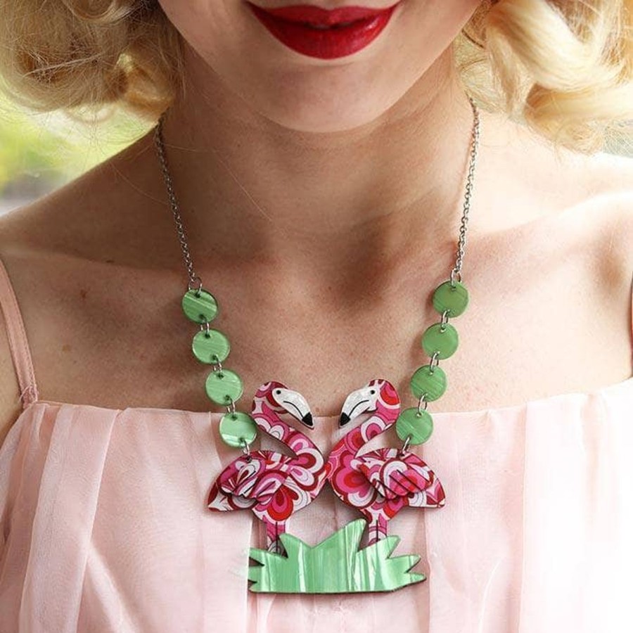 Erstwilder Necklaces | Flamboyant Flamingo Fair Necklace