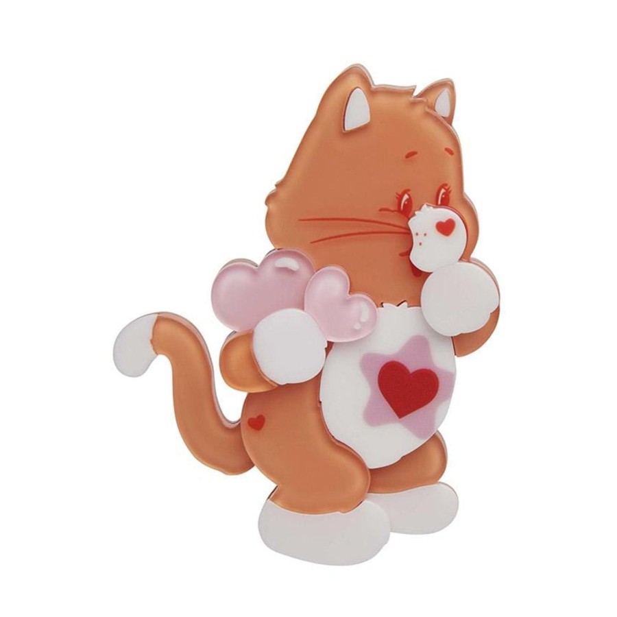 Erstwilder Brooches | Proud Heart Cat Brooch