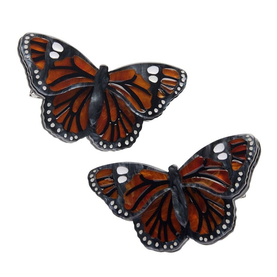 Erstwilder Hair Clips & Claws | Prince Of Orange Hair Clips Set - 2 Piece