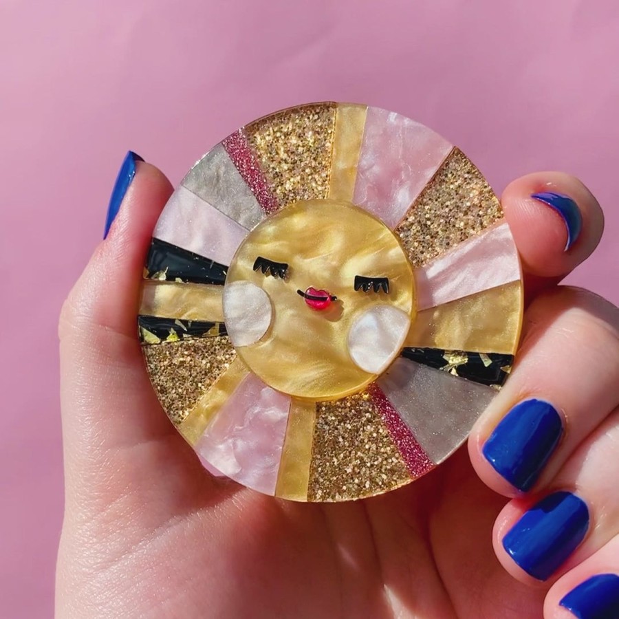 Erstwilder Brooches | Sun Charmer Brooch