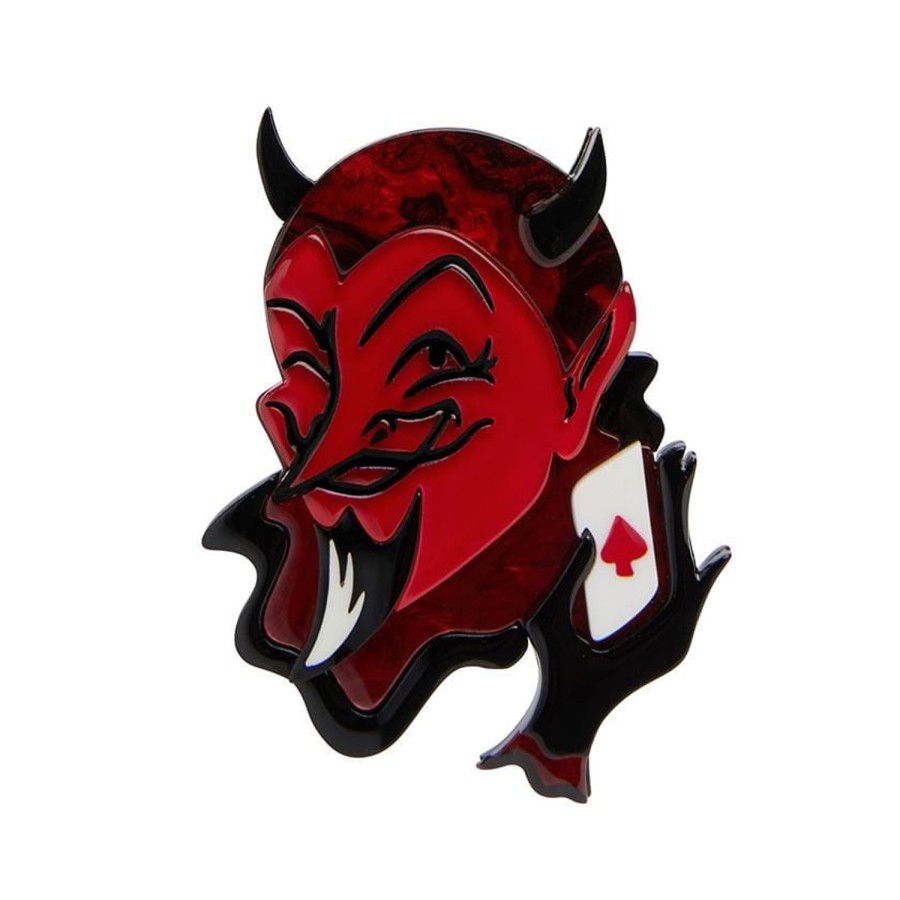 Erstwilder Brooches | Deal With The Devil Brooch