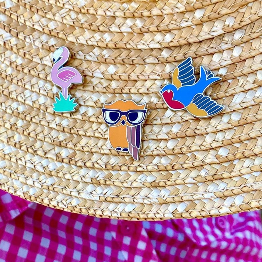 Erstwilder Enamel Pins | Birdie Buddies Enamel Pin Set