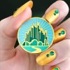 Erstwilder Enamel Pins | Emerald City Enamel Pin