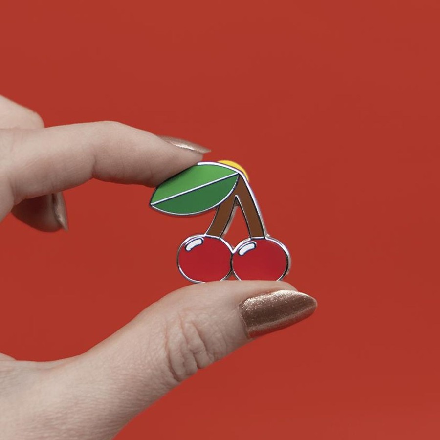 Erstwilder Enamel Pins | Fruit Salad Cherries Enamel Pin