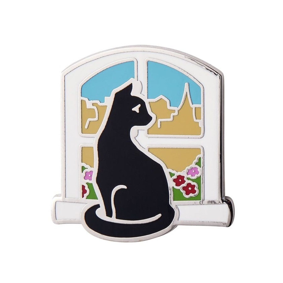 Erstwilder Enamel Pins | Le Chat Le Reveur Enamel Pin