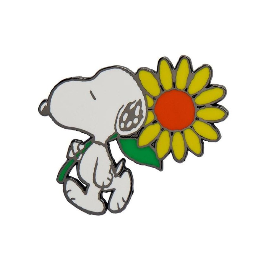 Erstwilder Enamel Pins | Snoopy'S Sunflower Enamel Pin