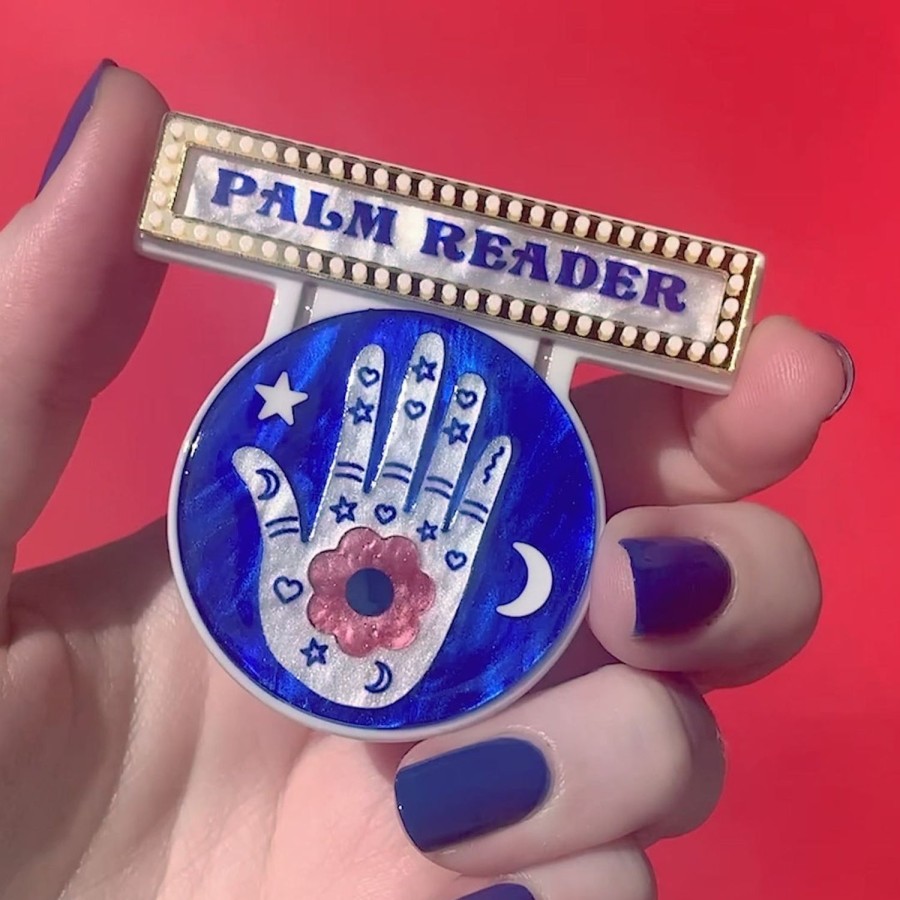 Erstwilder Brooches | Hands-On Clairvoyance Brooch