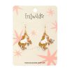 Erstwilder Enamel Earrings | Princely Steed Enamel Drop Earrings