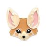 Erstwilder Brooches | Finnicky Fennec Fox Brooch