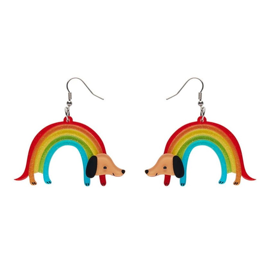 Erstwilder Earrings | Rainbow Ruff Earrings