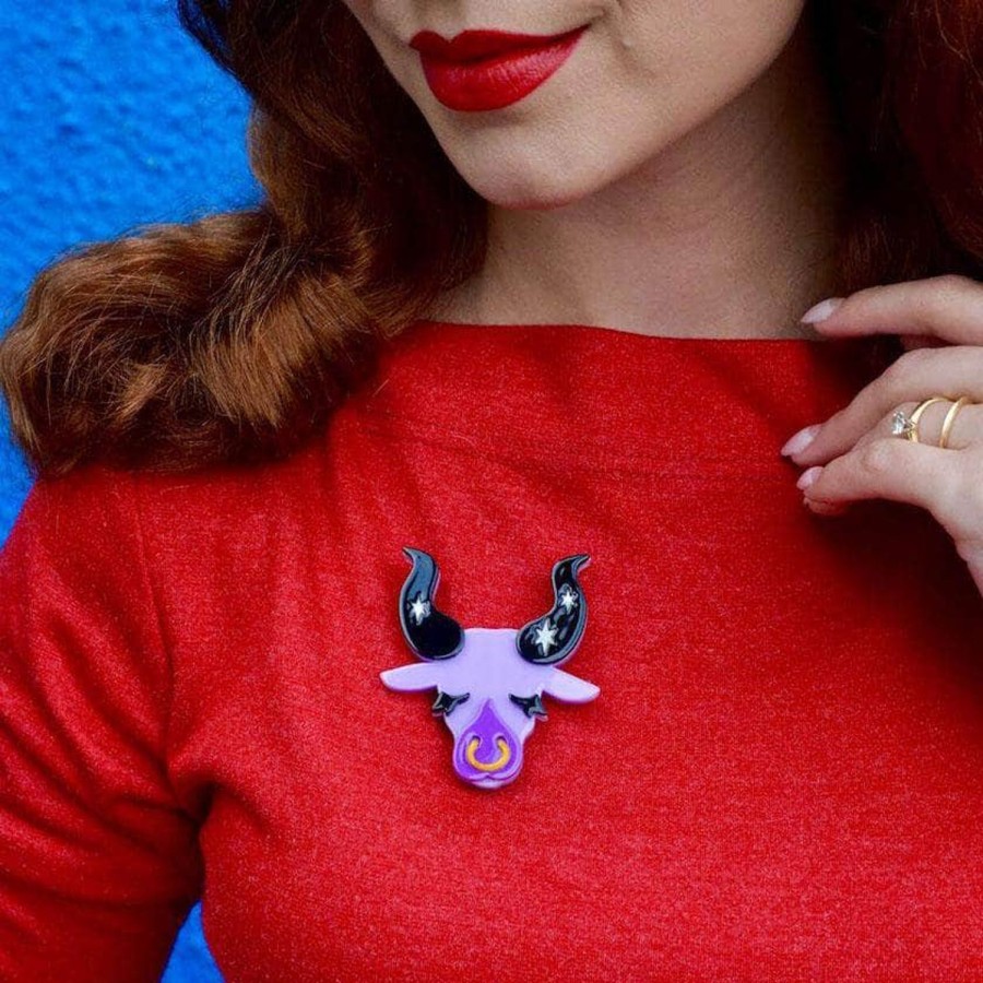 Erstwilder Brooches | Taurus The Tactile Brooch