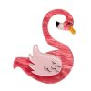 Erstwilder Brooches | Francie The Flamingo Brooch