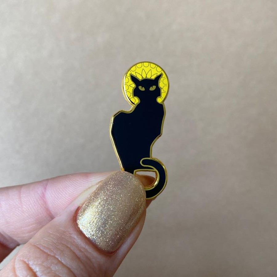 Erstwilder Enamel Pins | Le Chat Noir Enamel Pin