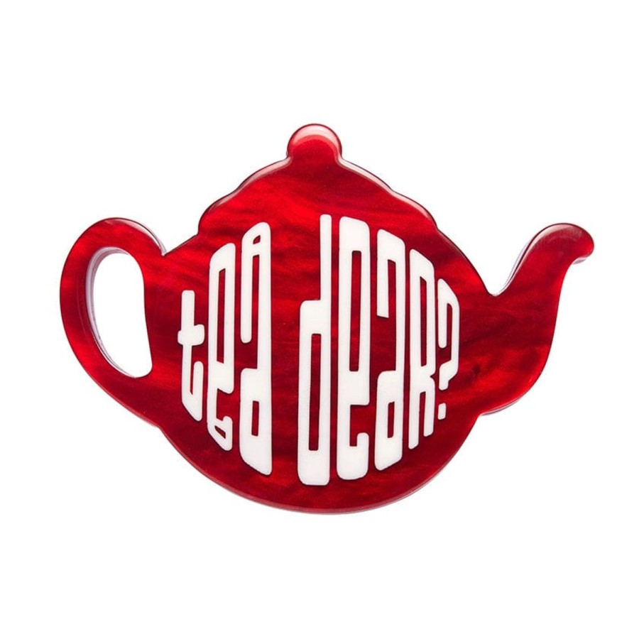 Erstwilder Brooches | Tea Dear Brooch