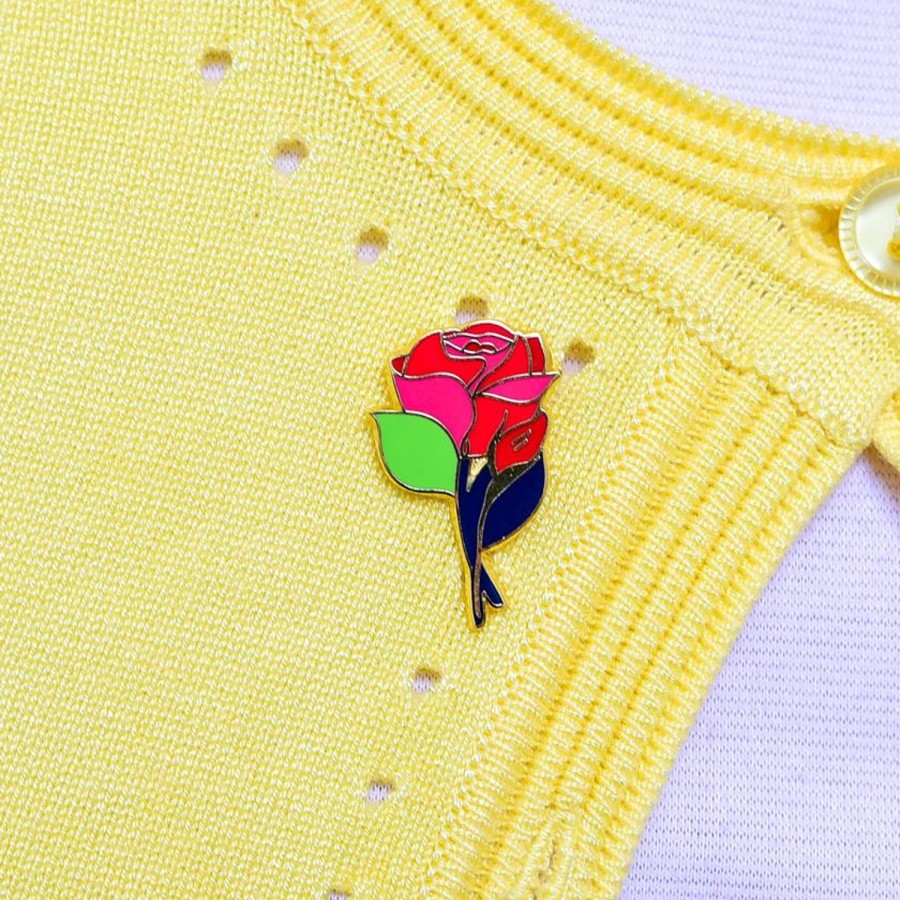 Erstwilder Enamel Pins | Budding Romance Enamel Pin