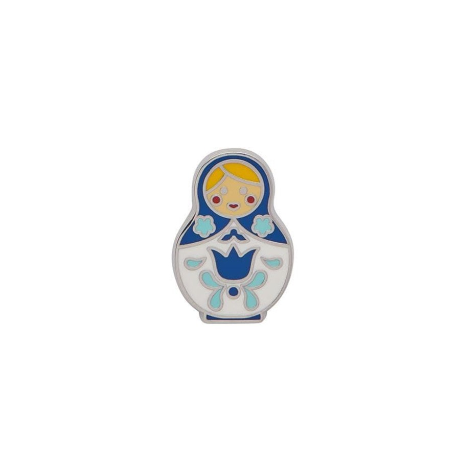 Erstwilder Enamel Pins | Matryoshka Memories Small Enamel Pin